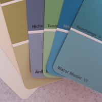 Colour swatches. Painters in Melbourne